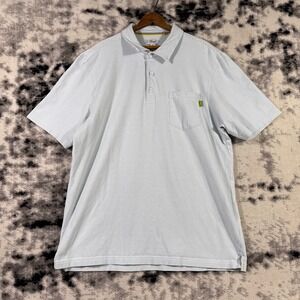 Marsh Wear Polo Shirt Mens Size Extra Large Pinstripe Stretch‎ Southern Fishing